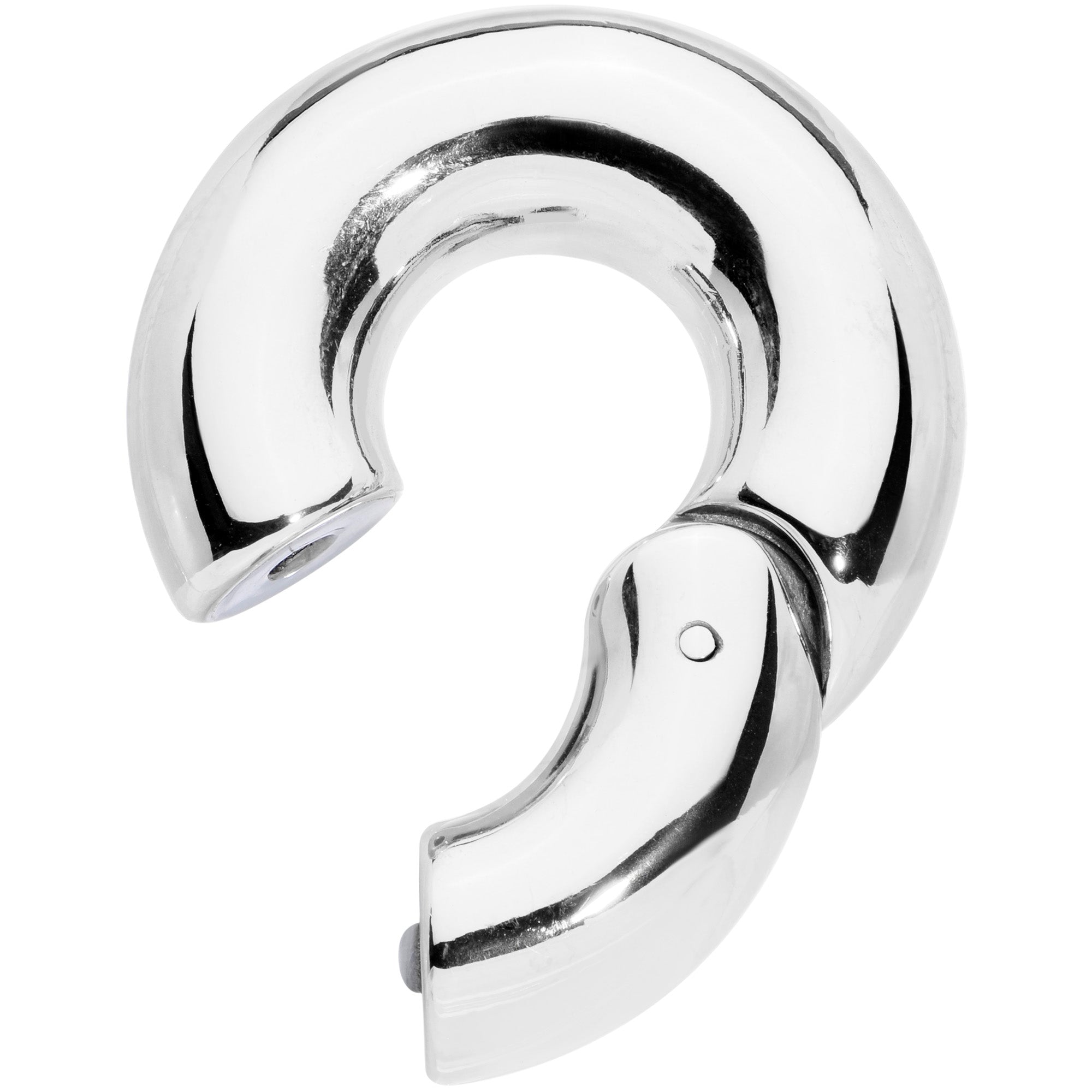 00G 1/2 Stainless Steel Hinged Segment Ring