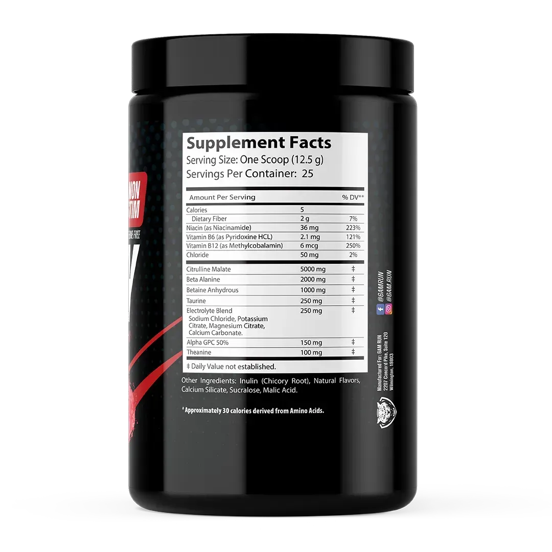 VELOCITY (NO Caffeine PRE!)